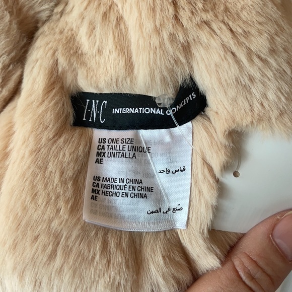 NWT INC cream scarf - Picture 6 of 6